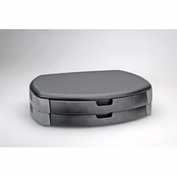 ROLINE Dual Monitor/Printer Stand Trend black, 20 kg, 350 mm, 450 mm
