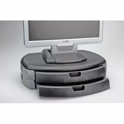 ROLINE Dual Monitor/Printer Stand Trend black