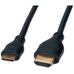 VALUE 11045579 HDMI cable 2 m HDMI Type A (Standard) HDMI Type D (Micro) Black