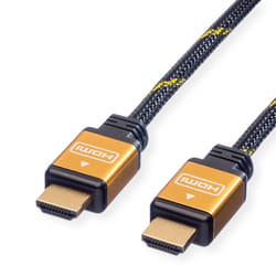 ROLINE GOLD HDMI High Speed Cable, M/M 2 m