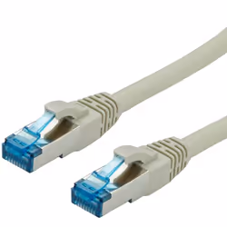 VALUE S/FTP Patch Cord Cat.6a, grey 2.0 m, 2 m, Cat6a, S/FTP (S-STP), RJ-45, RJ-45, Grey
