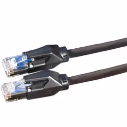 ROLINE S/FTP 2m, 2 m, F/UTP (FTP), RJ-45, RJ-45, Black