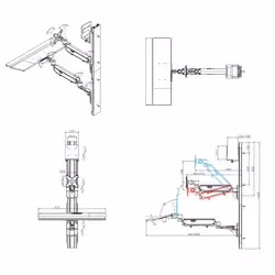 VALUE Wallmount Workstation, Pneumatic - Additional view 3