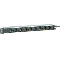 ROLINE 19.07.1620 power distribution unit (PDU) 9 AC outlet(s) Black, White