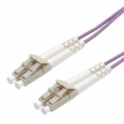 VALUE Fibre Optic Jumper Cable, 50/125 µm, LC/LC, OM4, purple 3.0 m, 3 m, OM4, LC, LC