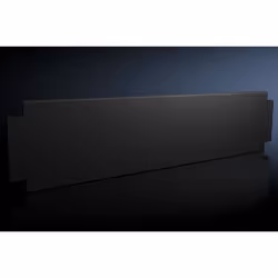 Rittal 8620.044, Rack base, Black, Steel, 800 mm, 200 mm, 2 pc(s)