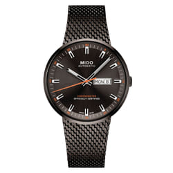 MIDO Commander Icône Bracelet watch Male Automatic quartz (kinetic) Black