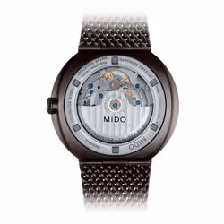 MIDO Commander Icône Bracelet watch Male Automatic quartz (kinetic) Black
