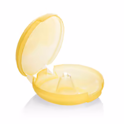 Contact Nipple Shields - BPA free, made from ultra-thin soft silicone, includes 2 shields and case, 24 mm, large