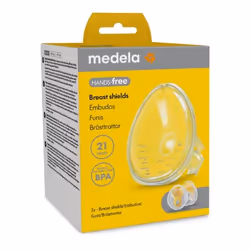 Medela 101045050 breast pump accessory Breast shield Plastic Transparent M 2 pc(s)