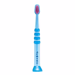 Baby Toothbrush - Soft Toothbrush for Babies & Kids 0-4 Years Old - 4260 Extra-fine CUREN Filaments for Gentle, efficient Bru ...