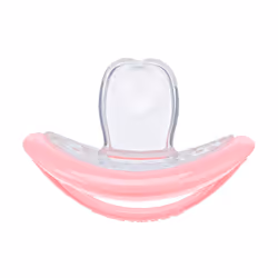 Baby Pacifier, Pink Dummy with Storage Box, Size 0, 3 to 7 kg, 0-7 Months, Soothie, Pink