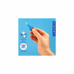 Interdental Brushes CPS Prime Plus Mix Set, 0.6-1.1 mm Diameter, 2.2-5 mm Effectiveness, Set of 5 Interdental Brushes and Holder UHS 451