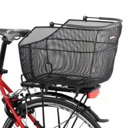 Pletscher Deluxe XXL Rear Bicycle basket Metal Blue
