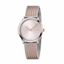 Calvin Klein K3M22B26 Minimal Quartz Silver Dial Unisex Watch