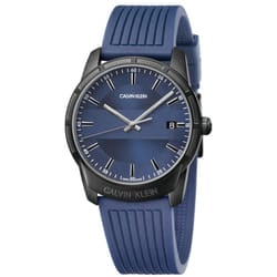 Calvin Klein K8R114VN Evidence Quartz Blue Dial Men's Watch