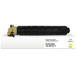 PrintMate KYOCERA TK-8525Y. remanufactured toner. Yellow 20000p