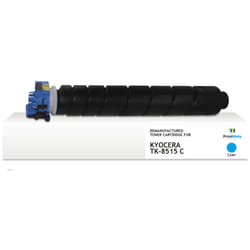 PrintMate KYOCERA TK-8515C. remanufactured toner. Cyan 20000p