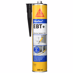 Sikaflex EBT+ - An all in one adhesive, sealant and filler - 300ml - Black