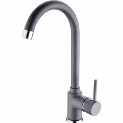 Franke 115.0332.348 High Pressure Kitchen Tap with Fixed Spout - Stone Grey