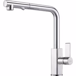 Franke 115.0392.357, Standard, Chrome, Metal, Lever handles, Single, Type L