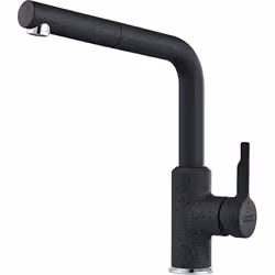 Franke Urban, Pull-out, Black, Lever handles, Single, Type L, Ceramic