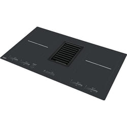 Franke Mythos 2gether Black Built-in 83 cm Zone induction hob 4 zone(s) Built-in hood