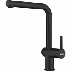 Franke Active, Standard, Black, Zamak, Lever handles, Single, Matt Black
