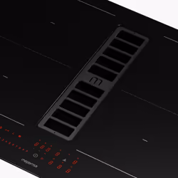 Mepamsa INDU MAX BK 70 Black Built-in 70 cm Zone induction hob 4 zone(s) Built-in hood