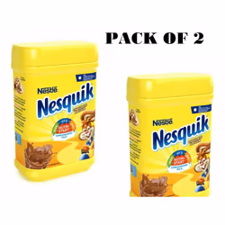 Nesquik Chocolate Chocolate Flavour Milk Powder 1 Kg (1000 g) PACK OF 2