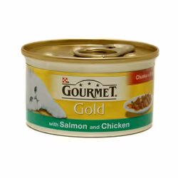 Gourmet Gold Can Salmon & Chicken Cig 85g (Pack of 12)