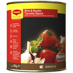 Maggi Gluten Free Rich & Rustic Tomato Sauce - 1x3kg
