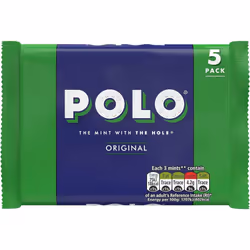 Nestle POLO Original Mint Pack Of 5 25g Rolls