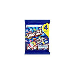 Nestle Smarties 4 Pack (12 x 4X38g)