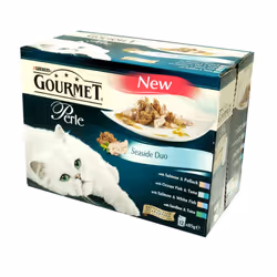 Gourmet Perle Pouch Seaside Duos 12x85g (Pack of 4)
