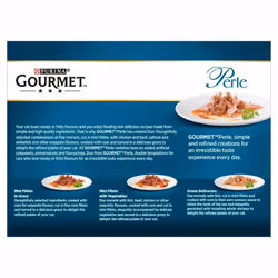 Gourmet Perle Cat Food Seaside Duo, 12 x 85 g - Pack of 4
