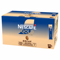 Nescafe Gold Blend Decaff Instant Coffee 200 Sachets