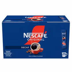 Nescafé Original Decaffeinated Instant Coffee Sticks 1.8g (Pack 200) -
