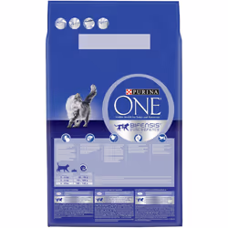 Purina ONE Coat and Hairball Dry Cat Food Chicken, 3kg