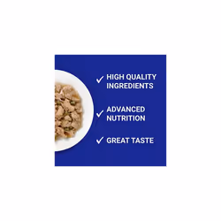 Purina ONE Adult Cat Food Chicken and Beef 5X (8 x 85g)