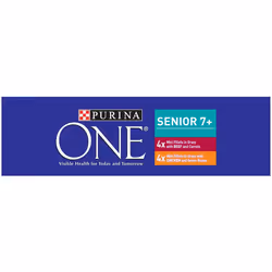Purina One Senior 7+ Adult Wet Cat Food Mini Fillets In Gravy With Chicken And Green Beans, 5 x (8 x 85g)