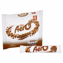 Aero Milk Chocolate Bar, 4 x 27g