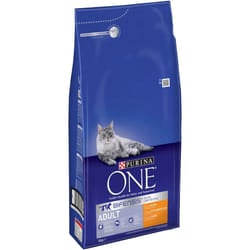 Purina ONE Bifensis Adult Dry Cat Food, Chicken and Whole Grains, 6kg