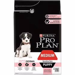 Purina Pro Plan Medium Puppy Sensitive Skin, Adult, Maxi (26 - 44kg), Salmon, 12 kg