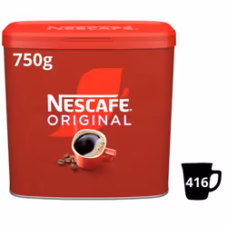 Nescafé Original Instant Coffee 750g (Pack 6) - 12315566x6