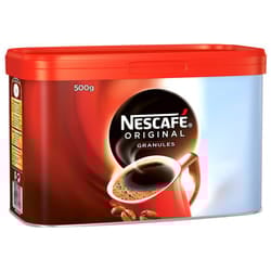 Nescafe Original Coffee Granules Tin 500g