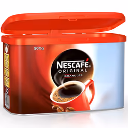 NESCAFÃ Original Coffee Granules Tins - 6x500g