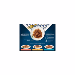 Perle Connoisseurs Collection Gravy Wet Cat Food 12x85G, Pack of 4