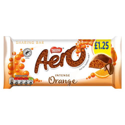 Aero Orange Chocolate Sharing Bar 90g ( Pack of 15 )