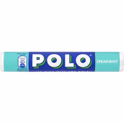 NESTLE POLO Mints Box of 32 Rolls of 34g Tubes (Spearmint Mints)
